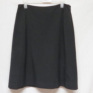 Oscar an Oscar de la Renta Co Skirt Lined Black A-Line Size 10